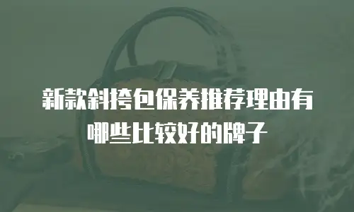新款斜挎包保养推荐理由有哪些比较好的牌子