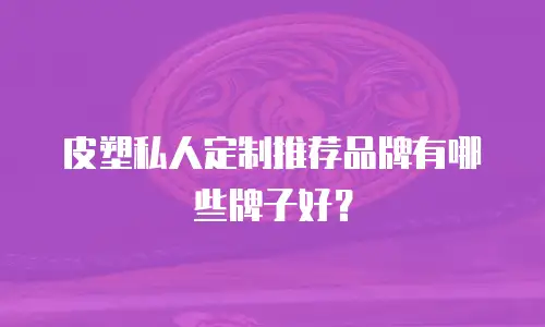 皮塑私人定制推荐品牌有哪些牌子好？
