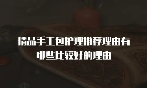 精品手工包护理推荐理由有哪些比较好的理由