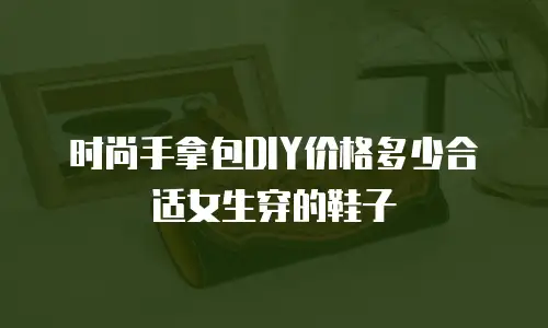时尚手拿包DIY价格多少合适女生穿的鞋子