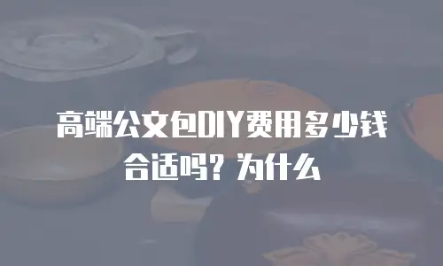 高端公文包DIY费用多少钱合适吗？为什么