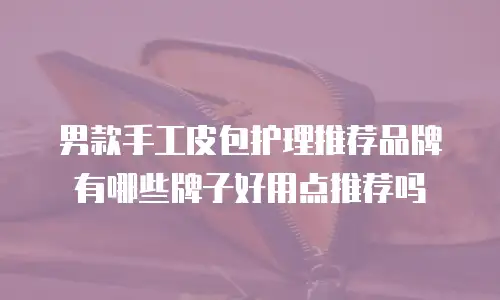 男款手工皮包护理推荐品牌有哪些牌子好用点推荐吗