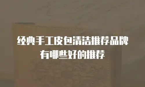 经典手工皮包清洁推荐品牌有哪些好的推荐