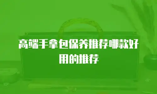 高端手拿包保养推荐哪款好用的推荐