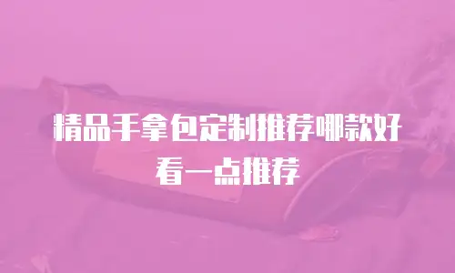 精品手拿包定制推荐哪款好看一点推荐