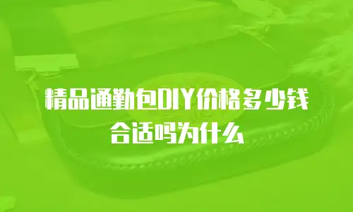 精品通勤包DIY价格多少钱合适吗为什么