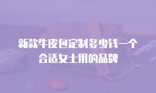 新款牛皮包定制多少钱一个合适女士用的品牌