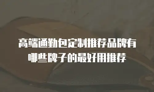 高端通勤包定制推荐品牌有哪些牌子的最好用推荐