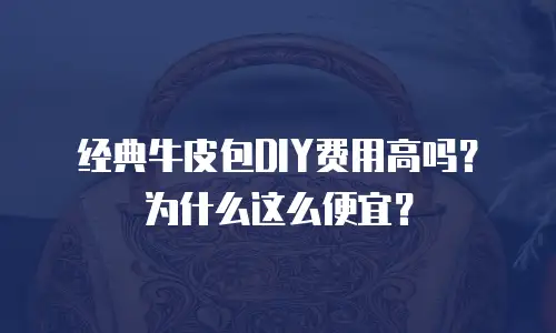 经典牛皮包DIY费用高吗？为什么这么便宜？