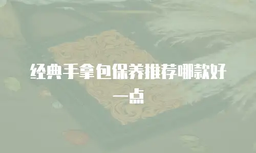 经典手拿包保养推荐哪款好一点