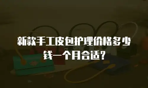 新款手工皮包护理价格多少钱一个月合适？