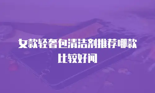 女款轻奢包清洁剂推荐哪款比较好闻