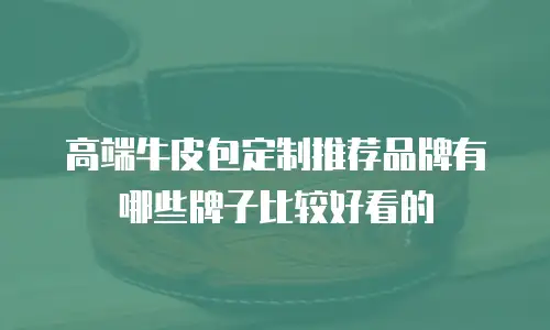 高端牛皮包定制推荐品牌有哪些牌子比较好看的