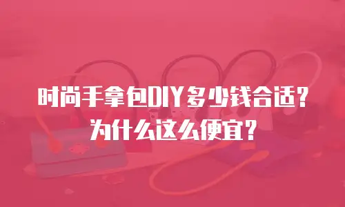 时尚手拿包DIY多少钱合适？为什么这么便宜？