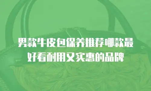 男款牛皮包保养推荐哪款最好看耐用又实惠的品牌