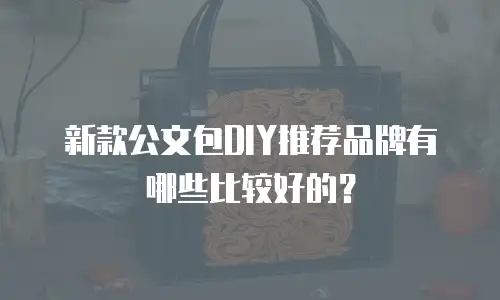 新款公文包DIY推荐品牌有哪些比较好的？