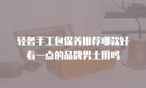 轻奢手工包保养推荐哪款好看一点的品牌男士用吗
