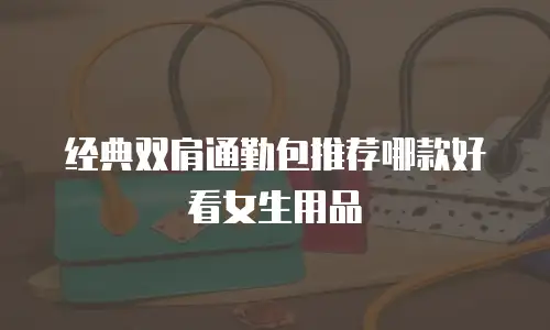 经典双肩通勤包推荐哪款好看女生用品