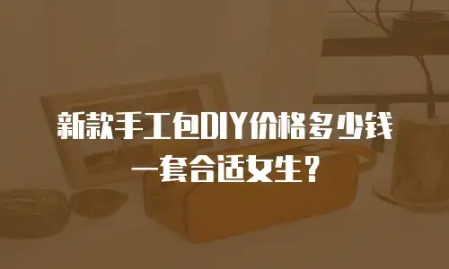 新款手工包DIY价格多少钱一套合适女生？
