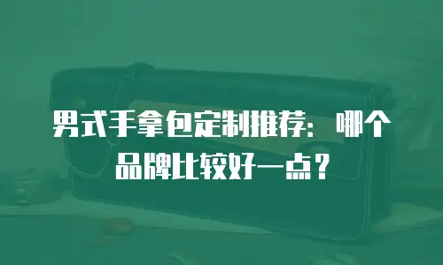 男式手拿包定制推荐：哪个品牌比较好一点？
