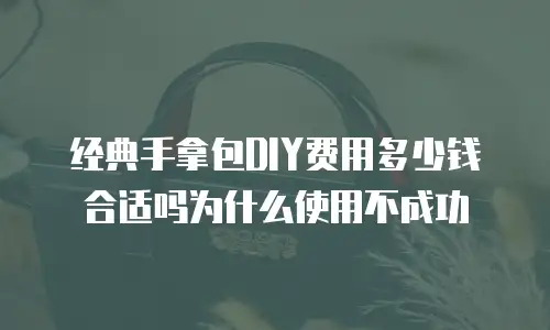 经典手拿包DIY费用多少钱合适吗为什么使用不成功