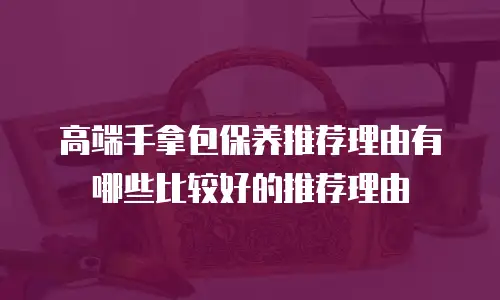 高端手拿包保养推荐理由有哪些比较好的推荐理由