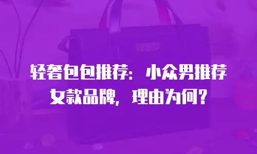 轻奢包包推荐：小众男推荐女款品牌，理由为何？