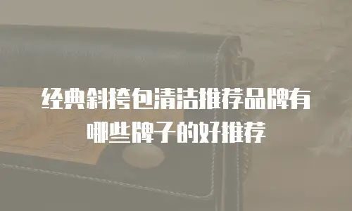 经典斜挎包清洁推荐品牌有哪些牌子的好推荐