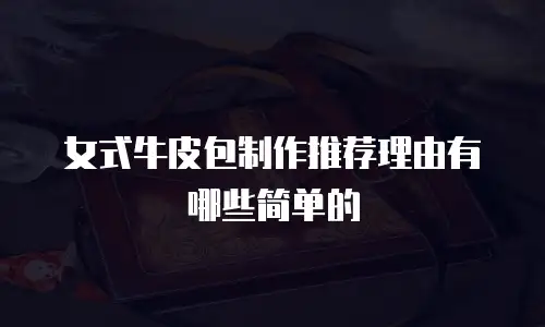 女式牛皮包制作推荐理由有哪些简单的