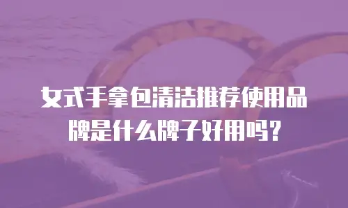 女式手拿包清洁推荐使用品牌是什么牌子好用吗？