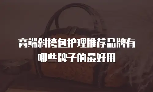高端斜挎包护理推荐品牌有哪些牌子的最好用