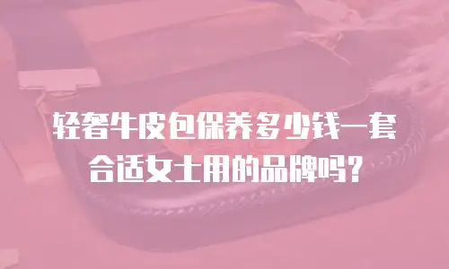 轻奢牛皮包保养多少钱一套合适女士用的品牌吗？