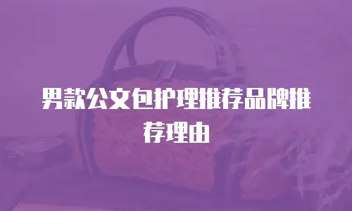 男款公文包护理推荐品牌推荐理由