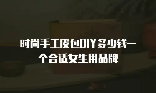 时尚手工皮包DIY多少钱一个合适女生用品牌