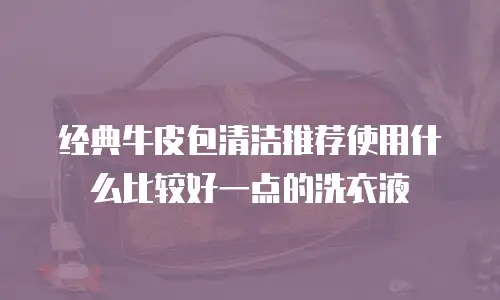 经典牛皮包清洁推荐使用什么比较好一点的洗衣液