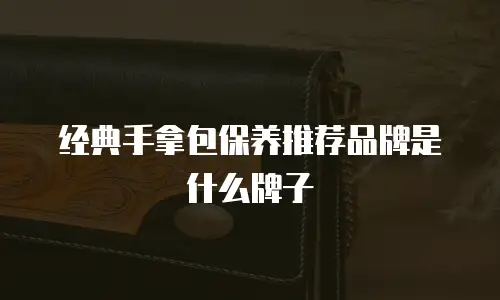 经典手拿包保养推荐品牌是什么牌子