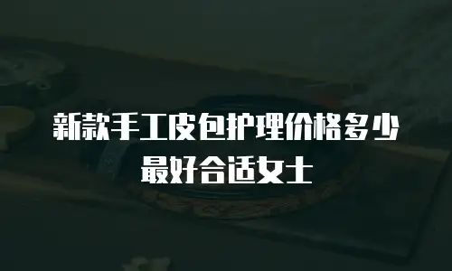 新款手工皮包护理价格多少最好合适女士