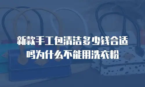 新款手工包清洁多少钱合适吗为什么不能用洗衣粉