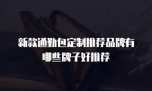 新款通勤包定制推荐品牌有哪些牌子好推荐