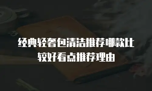 经典轻奢包清洁推荐哪款比较好看点推荐理由