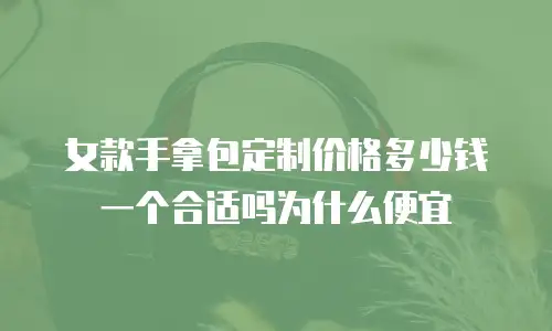 女款手拿包定制价格多少钱一个合适吗为什么便宜