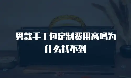 男款手工包定制费用高吗为什么找不到