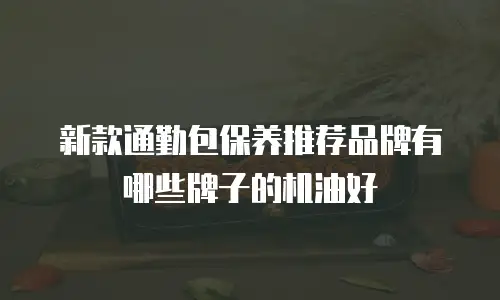 新款通勤包保养推荐品牌有哪些牌子的机油好