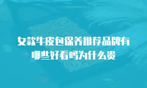 女款牛皮包保养推荐品牌有哪些好看吗为什么贵
