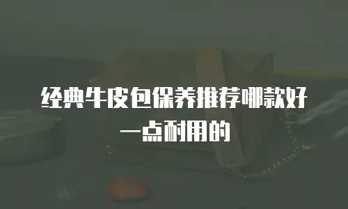 经典牛皮包保养推荐哪款好一点耐用的