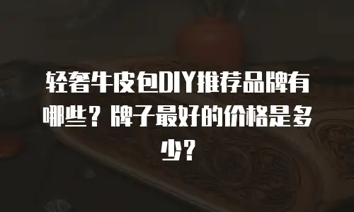 轻奢牛皮包DIY推荐品牌有哪些？牌子最好的价格是多少？