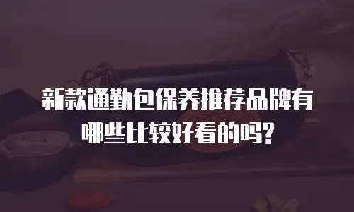 新款通勤包保养推荐品牌有哪些比较好看的吗?