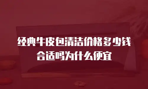 经典牛皮包清洁价格多少钱合适吗为什么便宜