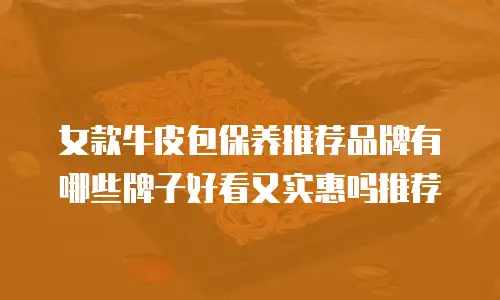 女款牛皮包保养推荐品牌有哪些牌子好看又实惠吗推荐