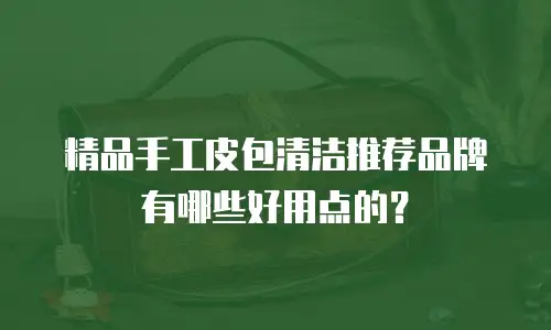 精品手工皮包清洁推荐品牌有哪些好用点的？